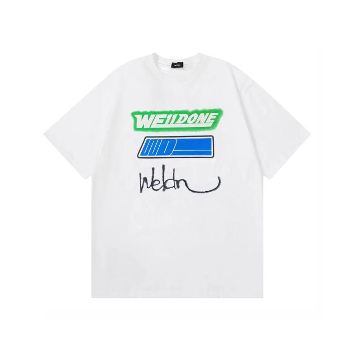 WE11DONE Sign Logo Tee White