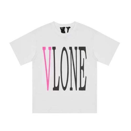 VLONE Logo Tee White/Pink