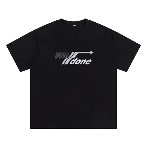 WE11DONE Arrow Logo Washed T-Shirt In Black