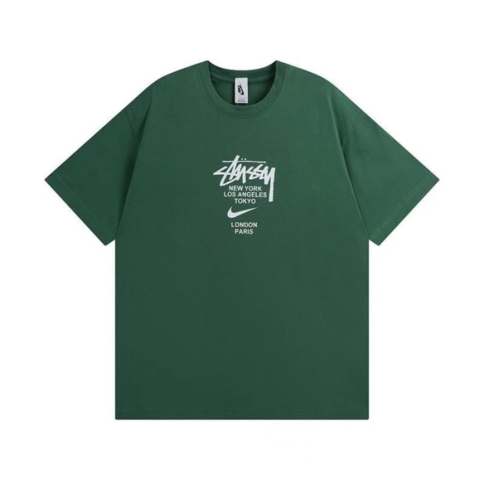 STUSSY  x  NIKE Tee In Green