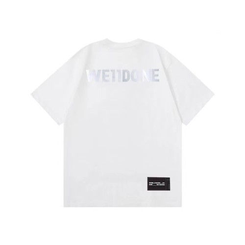 WE11DONE Logo Tee White