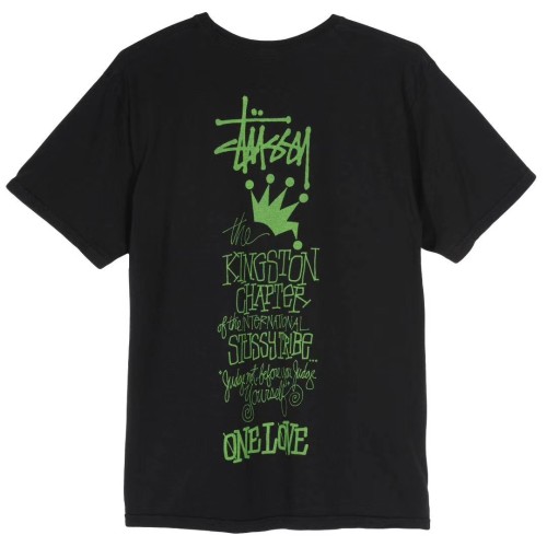 STUSSY KINGSTON CHAPTER PIGMENT DYED TEE
