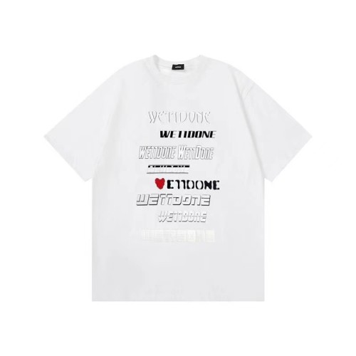 WE11DONE Barrage Tee In White