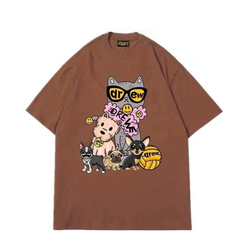 DREW HOUSE PRINTED TEE BROWN