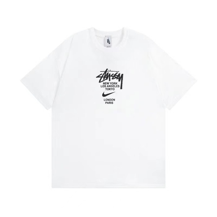 STUSSY  x  NIKE Tee In White