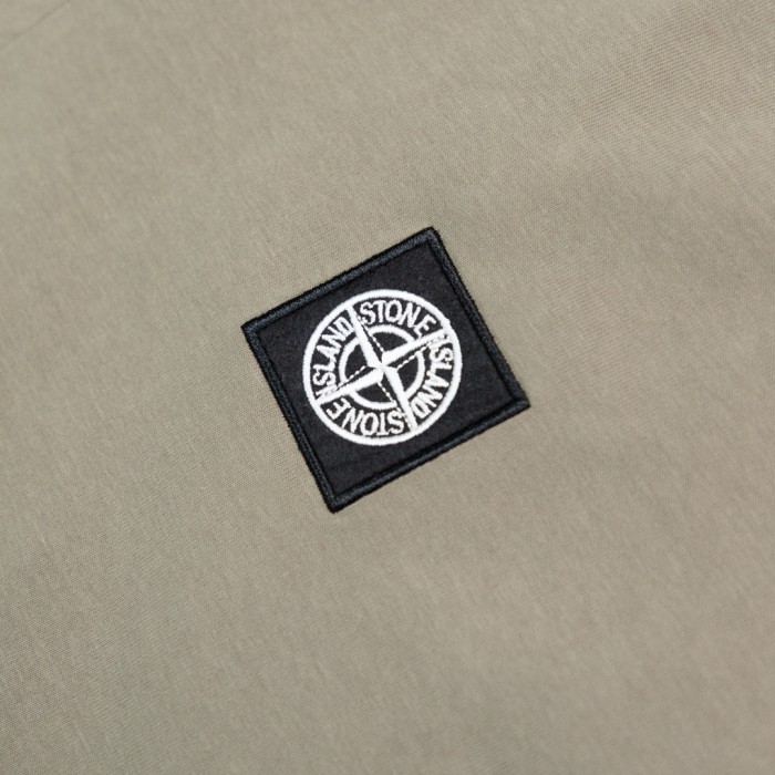 Stone Island Polo In Brown