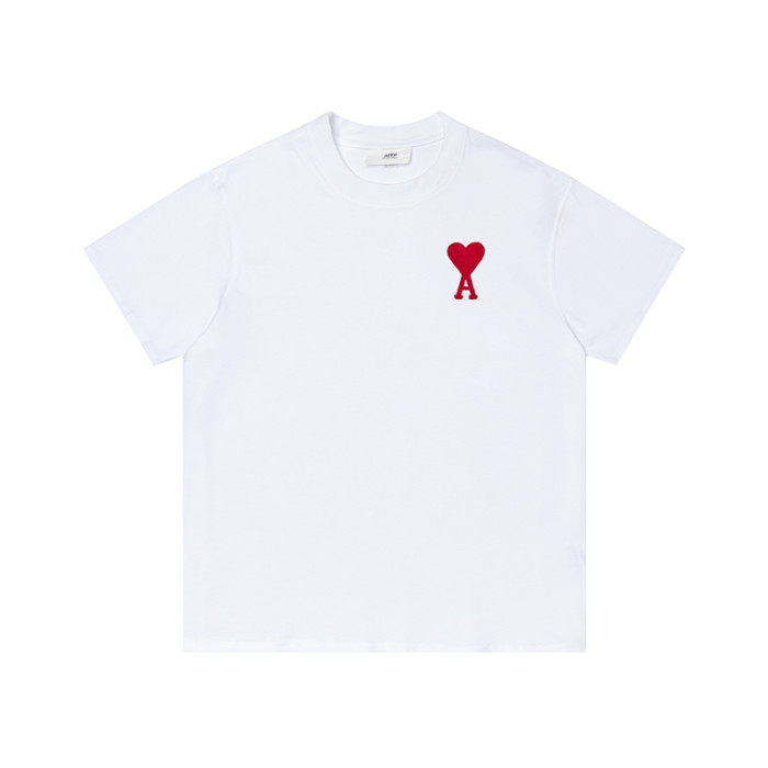 AMI Classic Logo Tee White