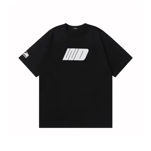 WE11DONE WD Letter Print Tee Black