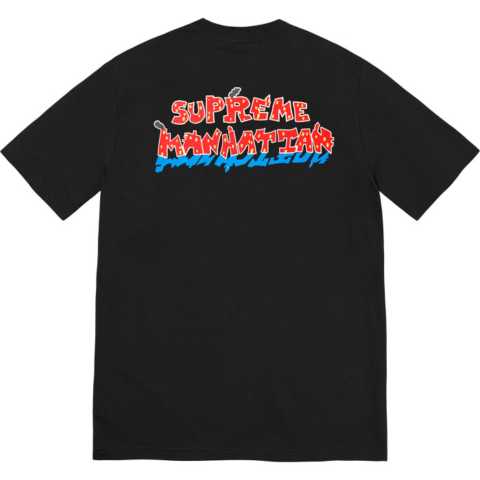 Supreme Manhattan Tee Black
