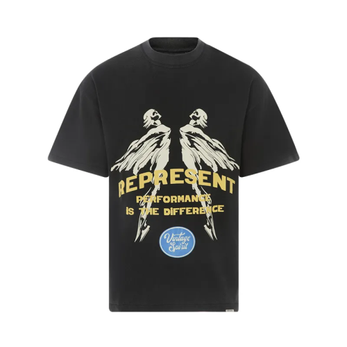 REPRESENT Vintage Spirit Black Tee