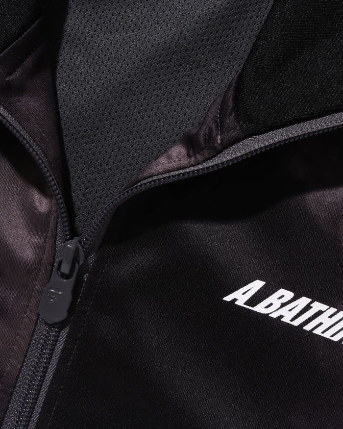 A Bathing Ape Tie Dye Track Jacket In Dark Grey