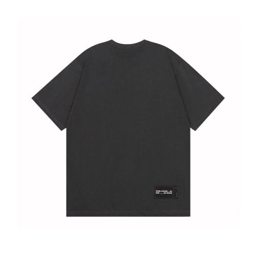 WE11DONE Gradient Color Graffiti Tee Black