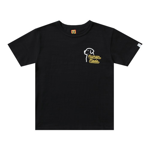 Human Made Dog Logo Tee Black
