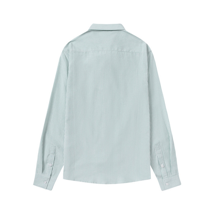 AMI Long Sleeve Logo Shirt Light Green