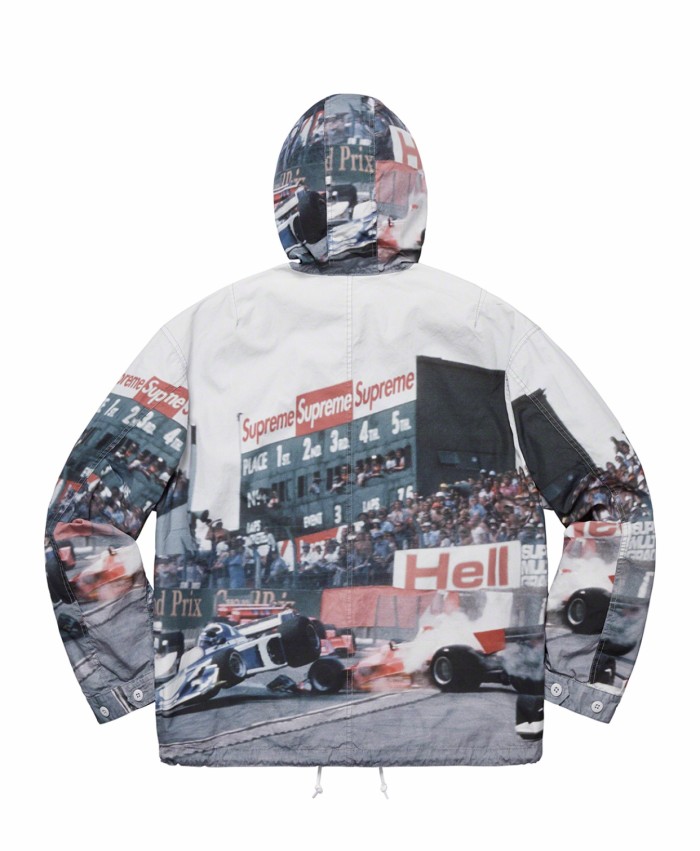 Supreme Grand Prix Parka Hoodie