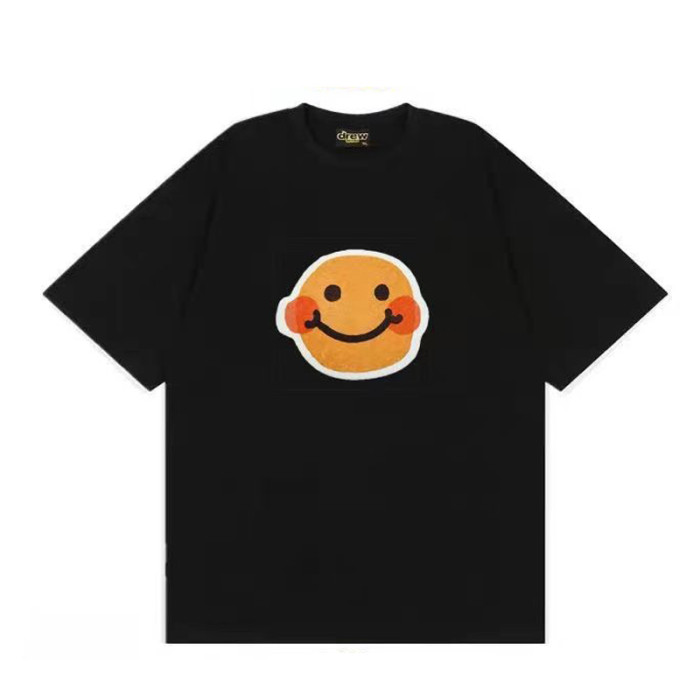 DREW HOUSE SMILE FACE TEE BLACK