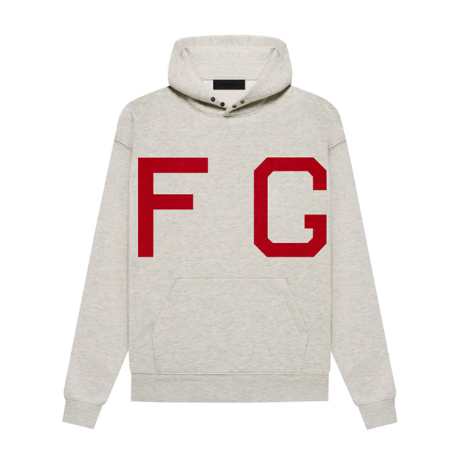 FEAR OF GOD ESSENTIALS FG BIG LOGO HOODIE