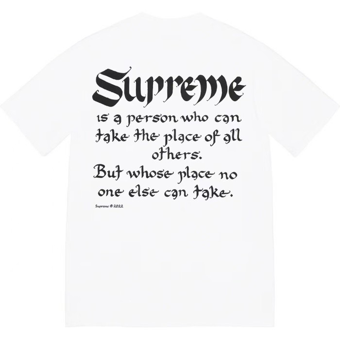 Supreme Person Tee White