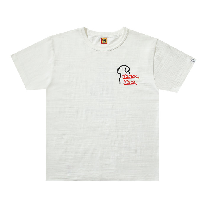 Human Made Dog Logo Tee White