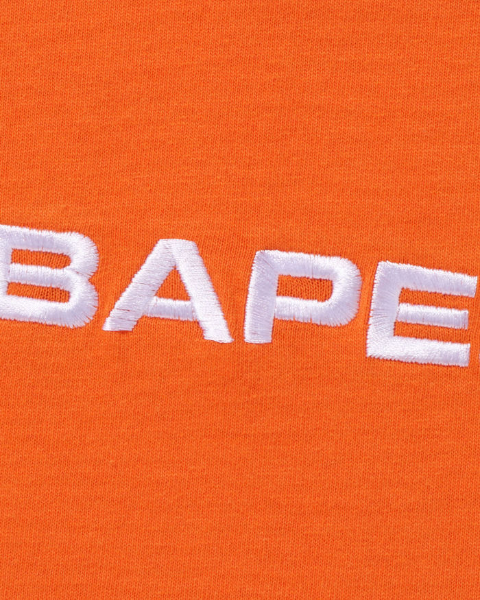 A Bathing Ape Camo Thermography Relaxed Fit Tee In Orange