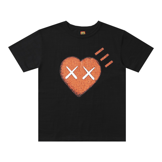 Human Made Love Heart  Logo Tee Black
