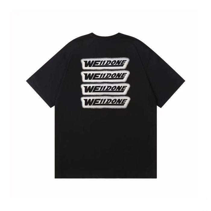 WE11DONE Logo Tee Black