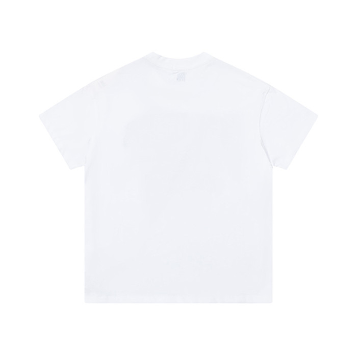 AMI Paris France Logo Tee White