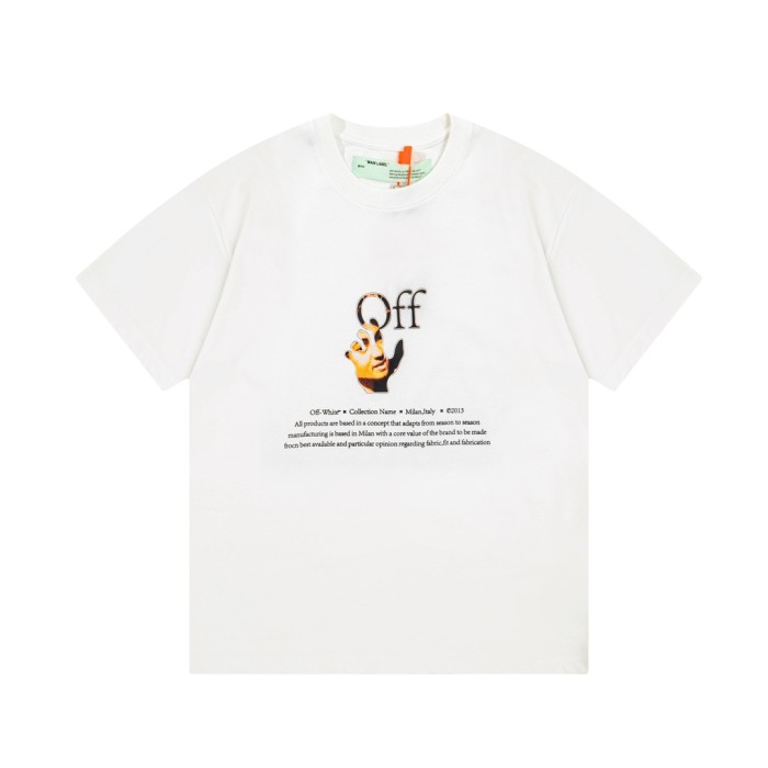 Off-White Caravaggio Hands Off Logo T-Shirt
