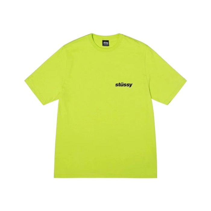 STUSSY Popsicle Tee In Grass Green