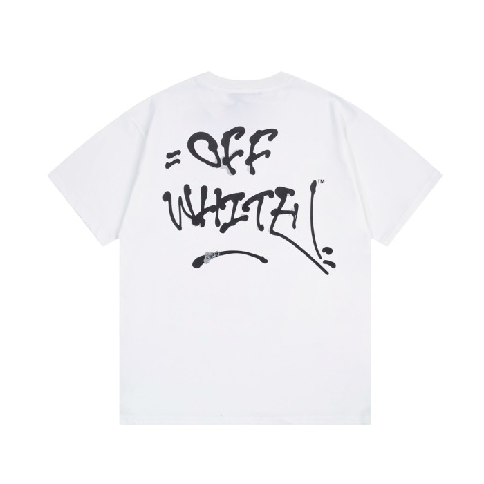 Off-White Off Graffiti Logo Short Sleeve T-Shirt