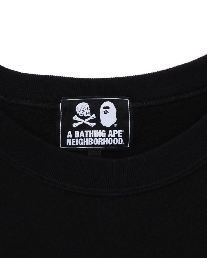 A Bathing Ape X NBHD Relaxed Fit Crewneck