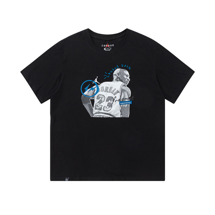 Travis Scott Cactus Jack The Star Print Tee Black