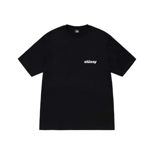 STUSSY Popsicle Tee In Black