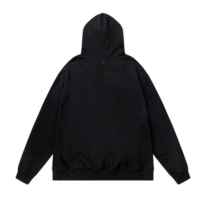AMI Classic Logo Hoodie Black