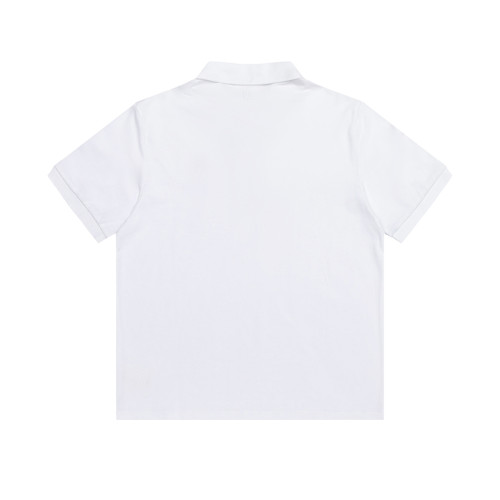 AMI Small Logo Short Sleeve Shirt White