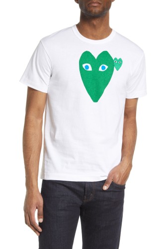 Men's Heart Face Graphic Tee
