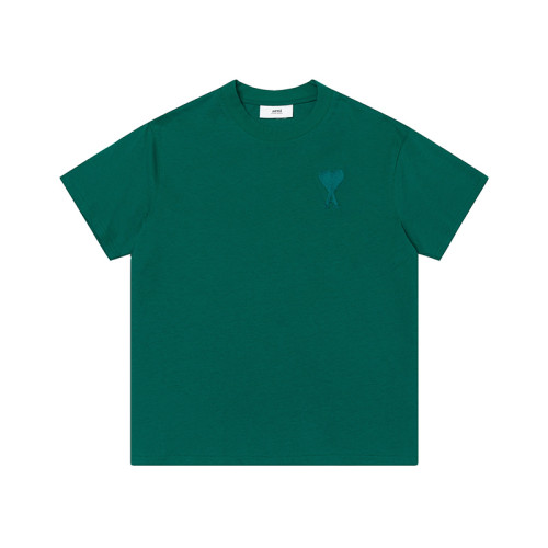 AMI Classic Logo Tee Dark Green