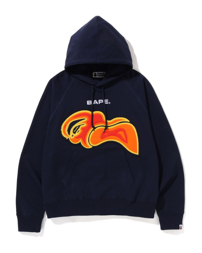 A Bathing Ape Cutting ABC Camo Thermography Relaxed Fit Pullover