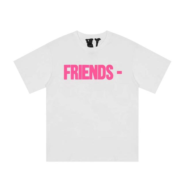 VLONE Friends  Print Tee White/Pink