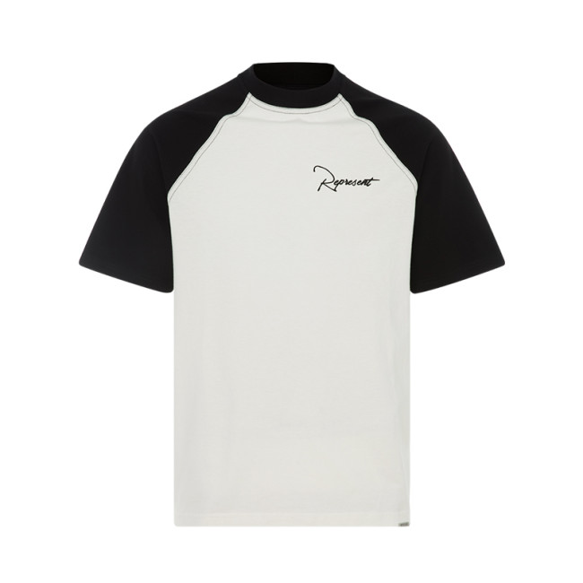 REPRESENT BLACK/BEIGE TEE