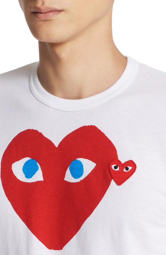 Heart Face Graphic Tee