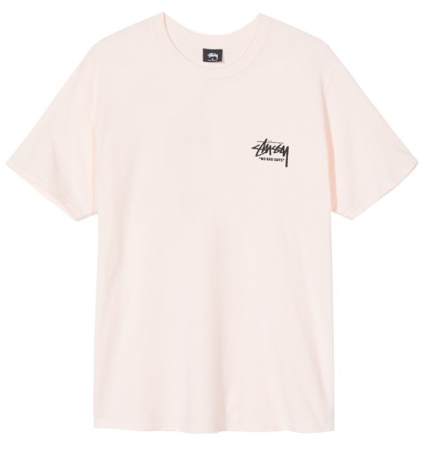 Stussy Summer ‘19 - Carnation “NO BAD DAYS” TEE