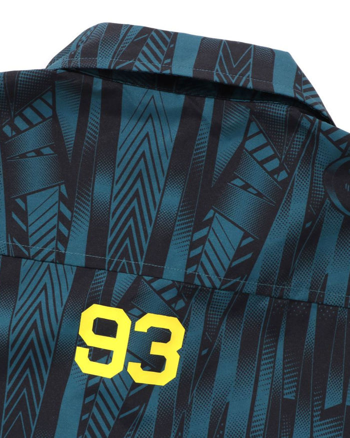 A Bathing Ape Speed Racer Relaxed Fit Shirt In Blue