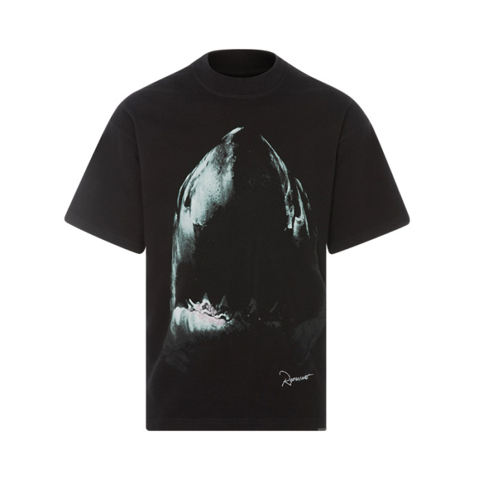 REPRESENT  SHARK BLACK TEE