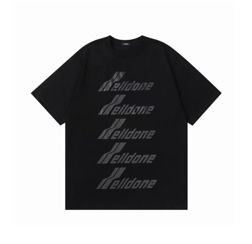 WE11DONE Barrage Print Tee Black