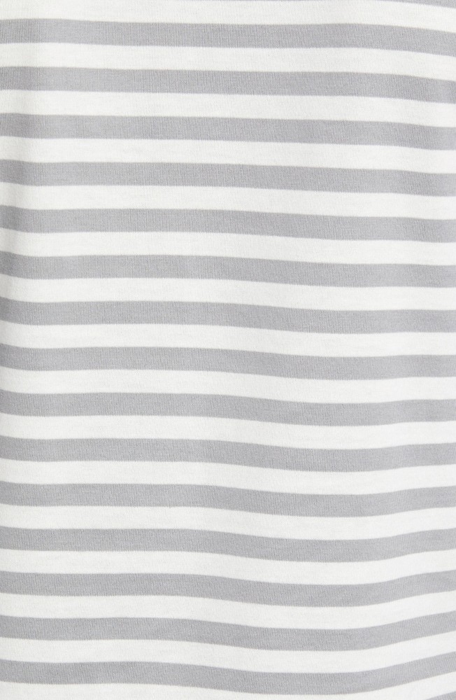 Small Heart Stripe Colorblock Long Sleeve T-Shirt