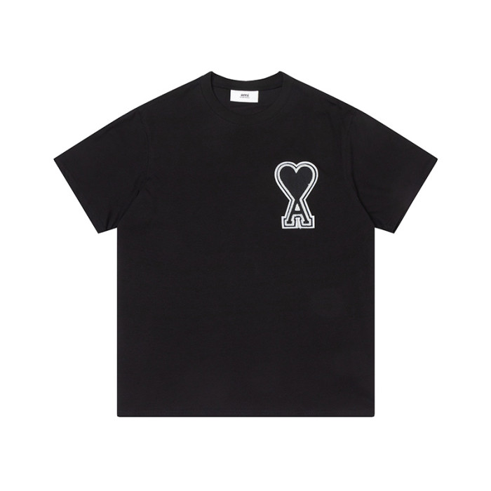 AMI Classic Logo Tee Black