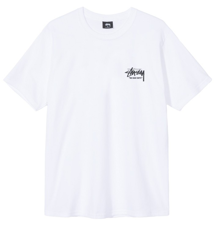 Stussy Summer ‘19 - Carnation “NO BAD DAYS” TEE
