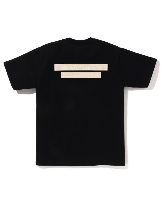 A Bathing Ape Valentine Chocolate Baby Milo Tee In Black