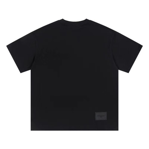 WE11DONE Multicolor Logo Tee Black